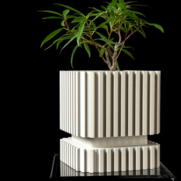 DSC02788 Stripes Saksija